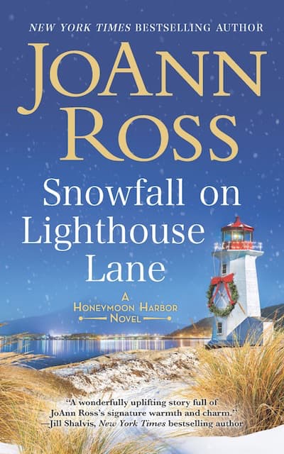 Book cover for Snowfall on Lighthouse Lane by JoAnn Ross